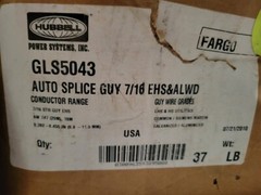 HUBBELL FARGO GLS5043 AUTO SPLICE GUY 7/16 EHS & ALWD