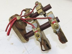 Large G&L Slip Ring Carbon Brushes 20HP 460Volt 3phase Electrical Contact 7Pole