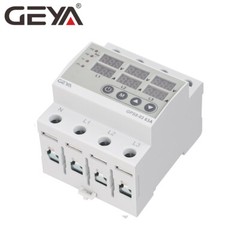 Over Current Protector Over&Under voltage Protective Three Phase Device 63A 220V