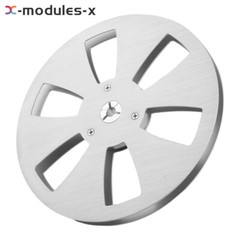 7 Inch Empty Reel 6 Hole Open Reel Sound Tape Reel Opening Machine Part New