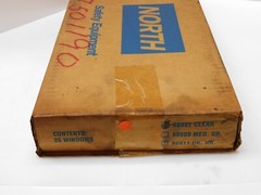 LOT OF 25 NORTH 60007 NON-CONDUCTIVE FACE SHIELD WINDOWS 0.55″ X 8″ CLEAR