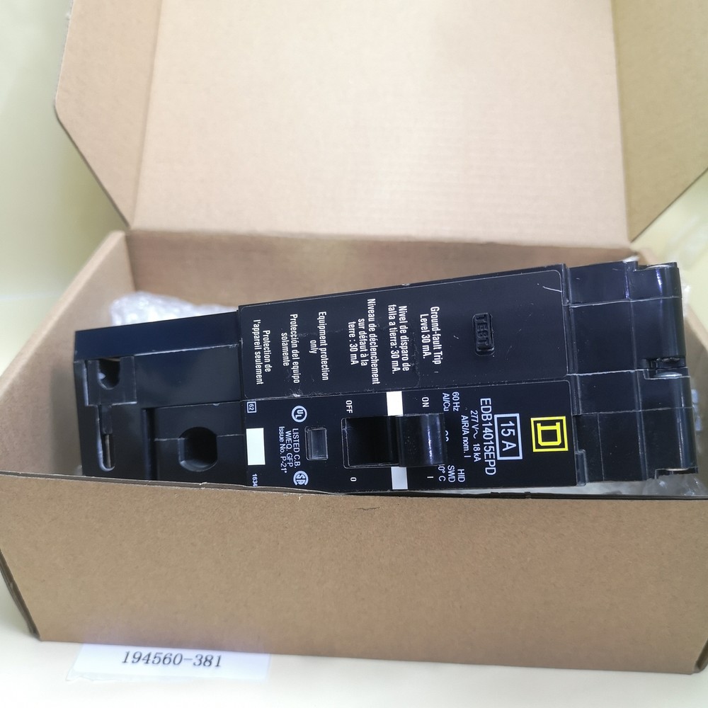 SQUARE D EDB14015EPD BREAKER