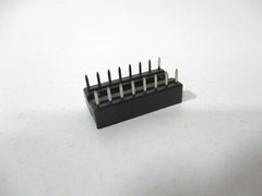 MCM Electronics (28-238) 16 Contact Phosphor Bronze Component Socket – Lot of 12