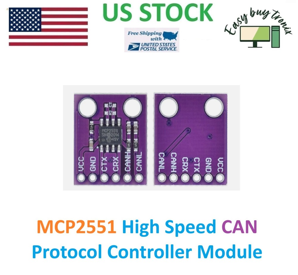 4PCS MCP2551 High Speed CAN Communicate Protocol Controller Bus Interface Module