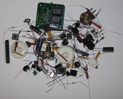 Electronic Part Assortment – Transistors, LEDs, Diodes, Resistors, Capacitors ..