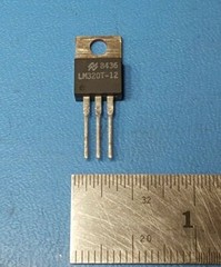 ( 2 Pcs ) IC, LM320T-12, NSC, 12V FIXED NEGATIVE REGULATOR, 1.5A, TO220-3