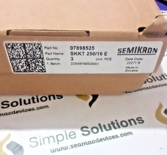 3Pcs Lot – SKKT250/16E SEMIKRON THYRISTOR / DIODE MODULE- Brand New