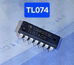 10PCS TL074CN TL074 Quad JFET Operational Amplifier New IC