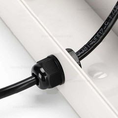 IP68 WATERPROOF BLACK WHITE CABLE GLAND COMPRESSION JUNCTION M8/10/12/14/16-114