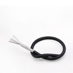 Silicone Rubber High Temp 250℃ Cable Fiberglass+Resin Braided Tinned Copper Wire