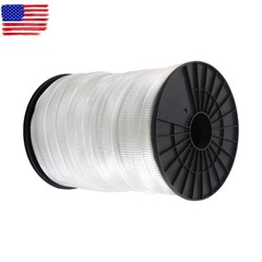 3/4″ × 600′ Mule Tape Flat Rope，Polyester Pull Tape，2500 Lb Tensile Capacity
