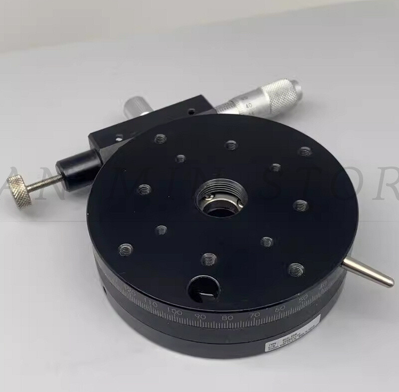 1pc used Manual rotary table optical R-axis platform B44-85N tabletop 85mm