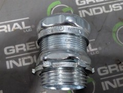 SURPLUS Lot of 25 Unbranded 1″ Compression Conduit Fittings