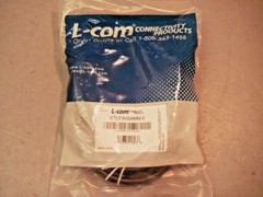 L-com CTLF3VGAMM-5 Premium Black 5′ VGA Cable HD15 Male + Male w/ Ferrites
