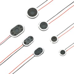 Small Round/Oval Loud Speaker 1W 8Ω 13mm/18mm/20mm 20×14/20×30/24x15mm Diameter