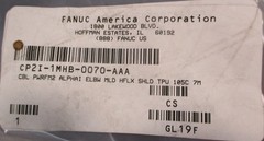 Fanuc CP2I-1MHB-0070-AAA Power Cable 105C 600V 7M Long