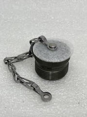 Amphenol MS25042-18D, MS2504218D Threaded Dust Cap With Chain, New