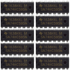 SN74HC595N Bit-Shift Register for Clocks LEDs Arduino TTL Segment Displays