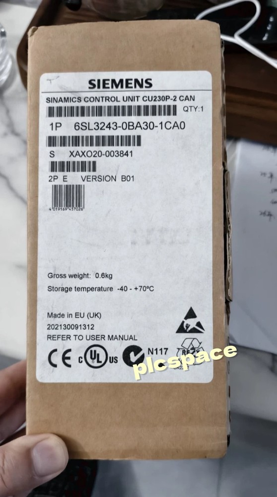 6SL3243-0BA30-1CA0 Control Unit Brand new DHL