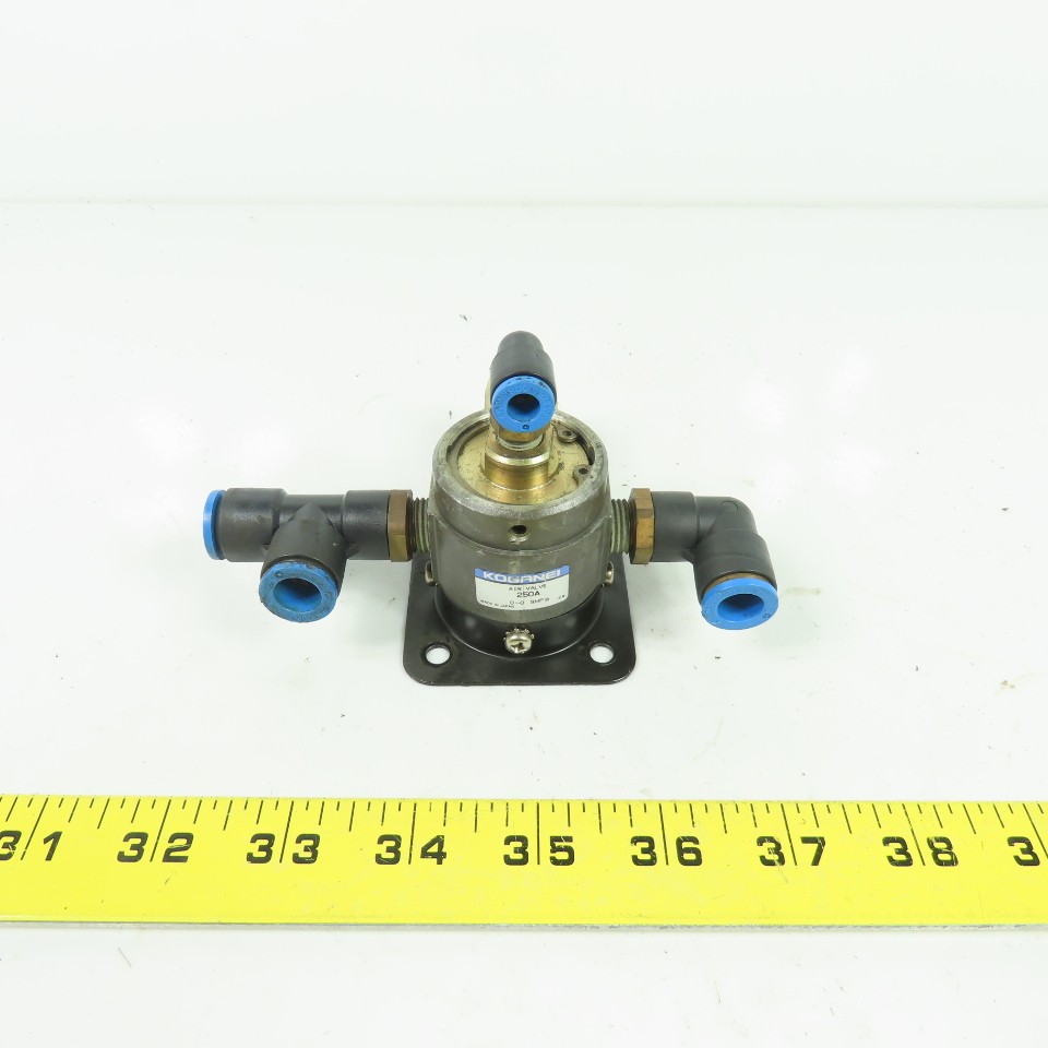 Koganei 250A Pneumatic Air Valve 0.9MPa 3 Port 1/4″ NPT