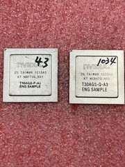 Set of 2 nVidia T30AGS BGA Chipset Qual Sample Very Rare for collection