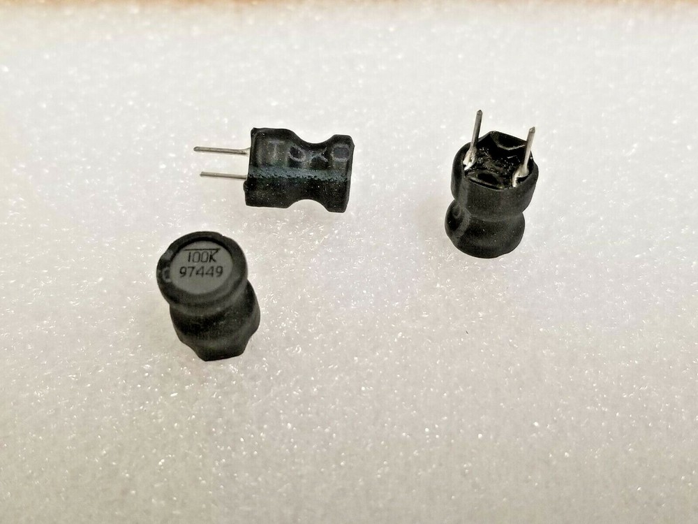 (5 PCS) 822LY-100K Choke Wirewound 10uH 10% 1KHz 1.96A 45mOhm TOKO *US STOCK*