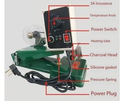 Color Ribbon Coding Machine, Constant Temperature Copper Character Hand Press