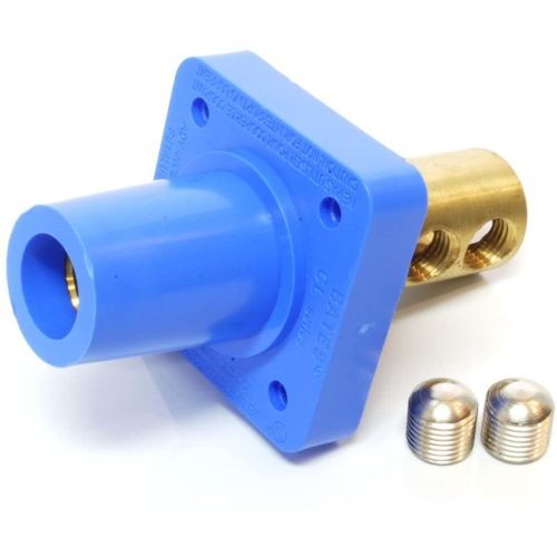 CL40FRB-DX CL Cam Type, Panel Mount,400A, 2/0-4/0 AWG, F – Blue (D)