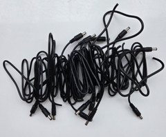 10 pcs set DC Power Pigtail Set Male & Female Barrel Jack 18″ Wire 5.5mm x 2.1mm