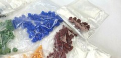 LOT OF CABLE SEALS DIFFERENT WIRE GROMMETS CONNECTORS SEALED