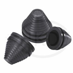 Black Rubber Tapered Wiring Grommets Gaskets Cable Firewall Plug Bung Ø10- 130mm