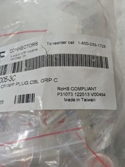 RF Industries RFN-1005-3C N Male Crimp Plug RG-58 Cable Group C Coax