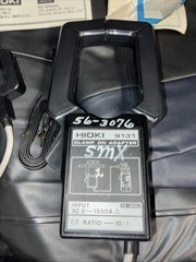 Hioki 9131 High Probe Clamp Meter AC -0- 1500A Used Untested. Comes W Case