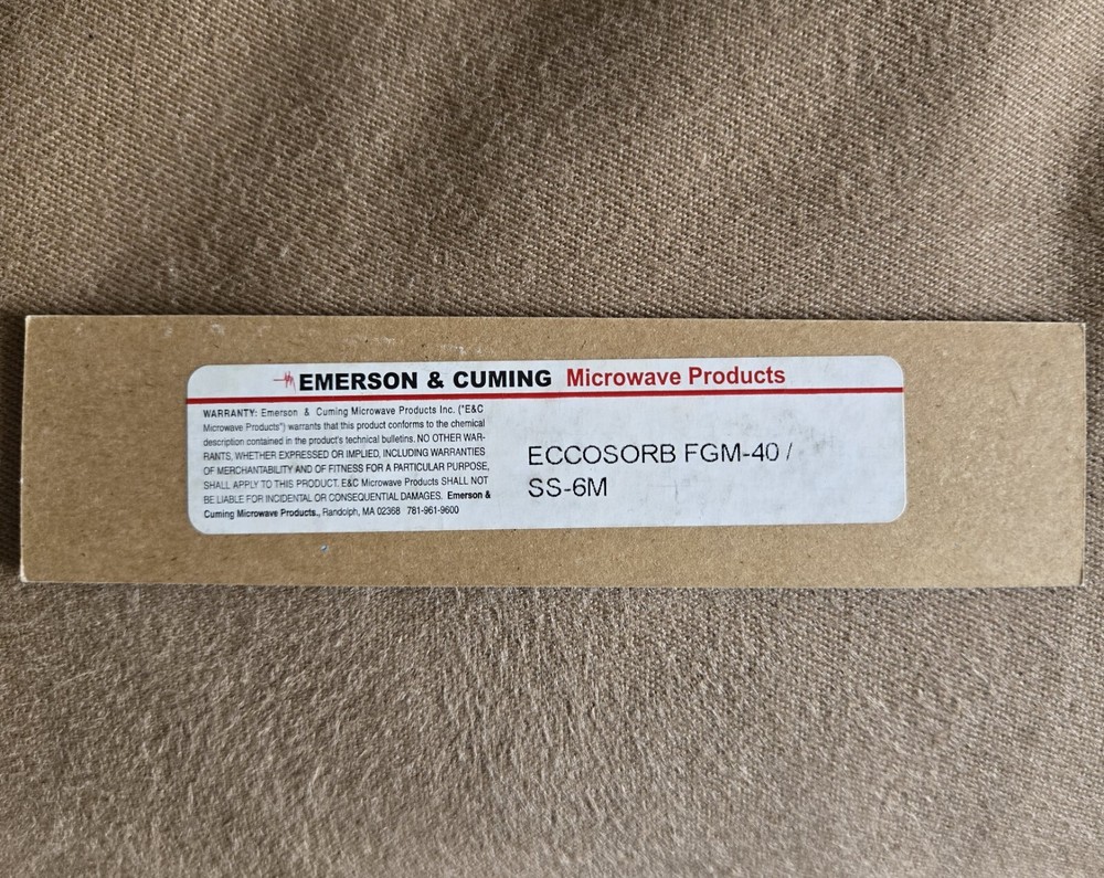 Emerson Eccosorb FGM-40 2-18GHz Mode Absorber with Pressure Sensitive Adhesive