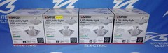 Lot of 4 NIB Satco S13118 60W Multi-Beam Adjustable LED Utility Lights