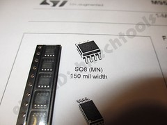 (5 pcs) ST Micro M95M01-RMN6TP 1-Mbit serial SPI bus EEPROM (Arduino friendly)