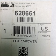 3621M167862 1172-100 Control Board