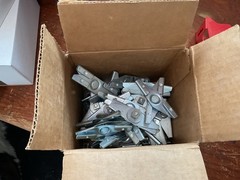 MINERALLAC SCX1, SCISSOR CLIP, BUTTERFLY CLIP, Box of 35 (1468)
