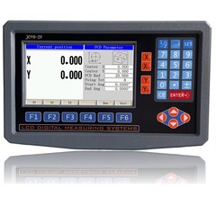 2 Axis LCD Digital Readout DRO 10″ 40″ Glass Linear Scale Encoder Sensor kit