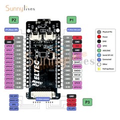 HelTec AutoMation Node T114 LoRa Development Board nRF52840 SX1262 Module Type-C