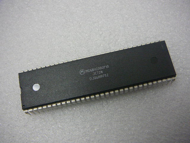 MOTOROLA MC68HC000P10 Microprocessor 32 Bit 64 Pin Plastic DIP **NEW** Qty.1