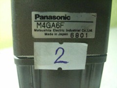 Panasonic M4GA6F Motor w/ M4RA1G4L