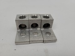 Lot of 3 – KA25U Burndy Mechanical Lug w/ Hardware – Next Day Option – New
