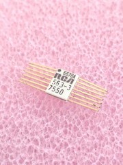 6x Gold RCA MOS Devices RCA 563-3 1128P69 1128P71 / P7 style Flat Pack Logic