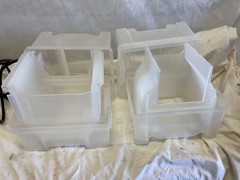 Entegris Ultrapack 150mm shipping box and Silicon wafer holder (QTY2)