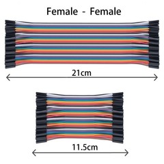 360pcs Jumper Wires Kit 10cm/20cm/30cm Male/Female/Male to Male for Arduino/Rasp