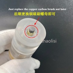 Pulley Guide Wheel Roller Plastic Seat Assembly for WEDM Wire Cutting Machine