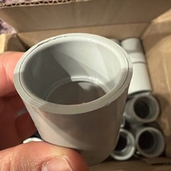 1″ PVC Standard Coupling for Sch 40 Rigid NM Conduit UL Listed 40pc lot fast sh
