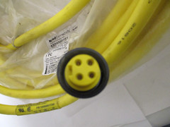 BRAD HARRISON-WOODHEAD CONNECTIVITY, 104000A01F300, 4-PIN 16/4 CORDSET, SURPLUS