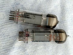 10 pcs NOS tube 6I1P (rus 6И1П) ECH81 / 6AJ86 triode-heptode tubes, USSR, 1988